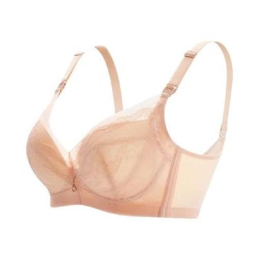 Imagem de Sutiã De Amamentação Feminino Sem Costura, Respirável, De Algodão, Pus