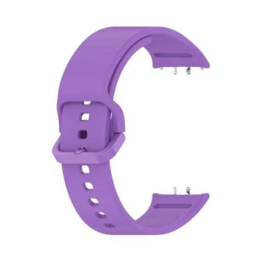 Imagem de Pulseira De Silicone Ajustável De Cor Única Para Samsung Galaxy Fit 3 