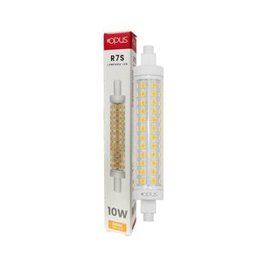 Imagem de Lâmpada Palito LED Soquete R7S 10W Bivolt - Opus, 3000K