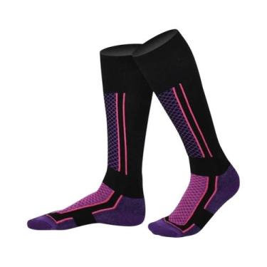 Imagem de Meias Térmicas Respiráveis Para Esqui Para Homens, Mulheres E Crianças