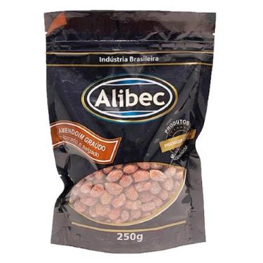 Imagem de Amendoim Torrado e Salgado Alibec 250g