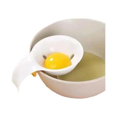 Imagem de Separadores De Gema De Ovo De Plástico Branco, Pacote Com 1 Unidade, F