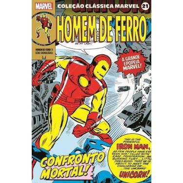 Imagem de Livro - Coleção Clássica Marvel Vol. 21 - Homem de Ferro Vol. 3