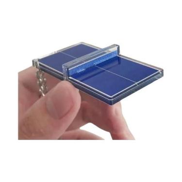 Imagem de Miniatura De Tênis De Mesa/Badminton Chaveiro Lembrança Pingente 3D De