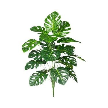 Imagem de Planta Artificial Monstera Grande De 70-100cm, Folhas Falsas De Palmei