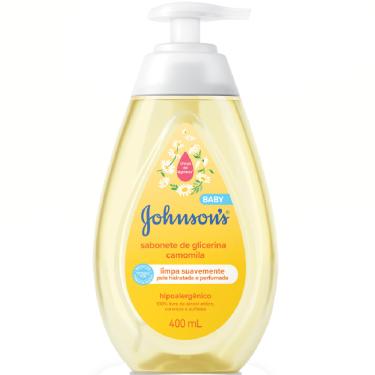 Imagem de Sabonete Líquido Glicerina Camomila JOHNSON’S Baby 400ml