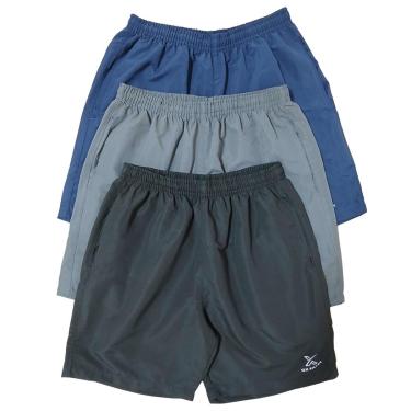 Imagem de Kit com 3 Shorts Bermudas Tactel Masculino-Masculino
