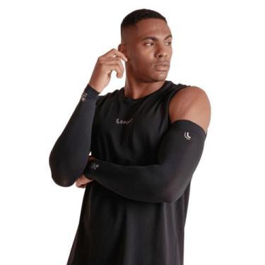 Imagem de Manguito UV Unissex 15002 Cor:PretoTamanho:M - Lsport, Preto, M