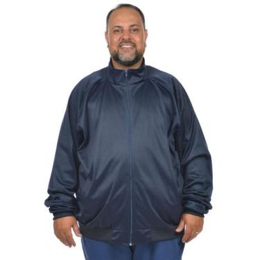 Imagem de Jaqueta capitao plus size cx - Fenomenal, Azul marinho, 48