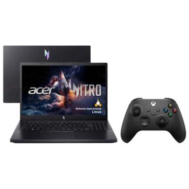 Imagem de Notebook Gamer Acer Nitro V15 512GB SSD 15.6 - RTX 4050 + Controle Xbo