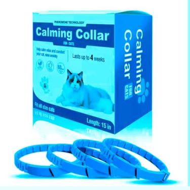 Imagem de Coleira Calmante Anti Stress/Agitação/Irritação Para Cães E Gatos com 