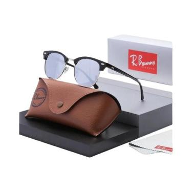 Imagem de Óculos De Sol Unissex Polarizados UV400 Clássicos Sem Armação Tendênci