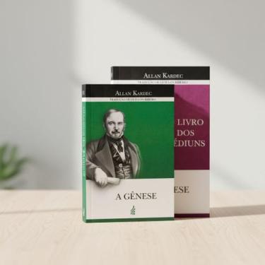 Imagem de Kit Espírita: A Gênese + O Livro dos Médiuns - Edição Econômica - Alan