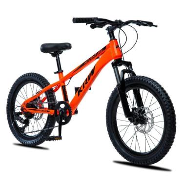 Imagem de Bicicleta MTB KRW Aro 20 com câmbio 7 velocidades L20-Unissex