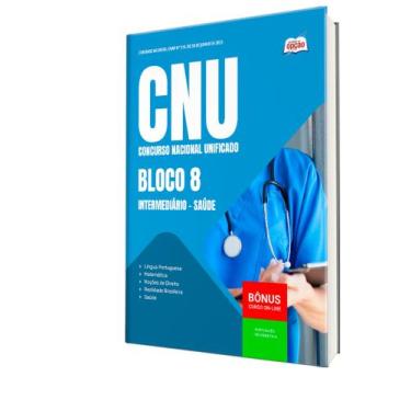Imagem de Apostila CNU - Bloco 8  Intermediário  Saúde - Apostilas Opção