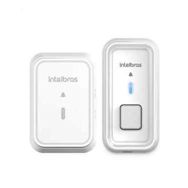 Imagem de Campainha sem Fio CIB 101 com Bateria de Longa Duração e Instalação Fácil Branco Intelbras