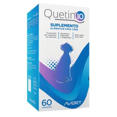 Imagem de Suplemento Quetin 10 com 60 Comprimidos - AVERT