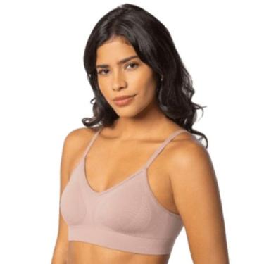 Imagem de Sutiã Top Essencial Com Bojo Removível - 41116-01 - Loba, Nude, G