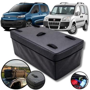 Imagem de Bolsa Maleiro Teto 180L Bagageiro Impermeável Fiat Doblo - BR18