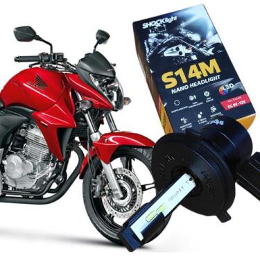 Imagem de Lâmpada Farol Honda Cb 300 Headligth Nano S14 H4 32w 6000k H4 - ShockL