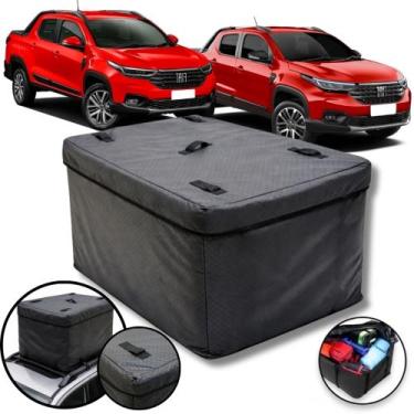Imagem de Bolsa Bagageiro Teto Maleiro Impermeável Grande Fiat Strada - BR18