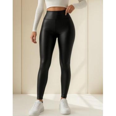 Imagem de Calça Legging Feminina material sintético Moda Inverno Exclusivo - M3M