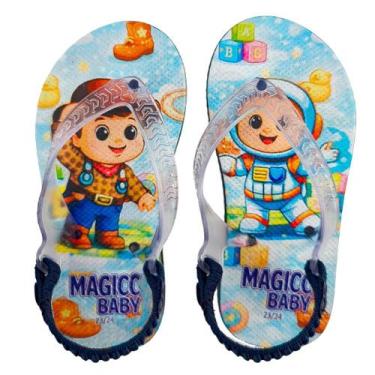 Imagem de Chinelo Menino Bebê Infantil Baby Stor Magicc Baby MB-069, 21/22