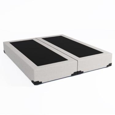 Imagem de Base para Cama Box Queen Joe Linho (36x158x198) Cru - Mobly