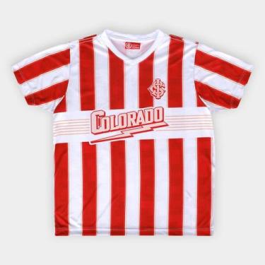 Imagem de Camisa Infantil Internacional Esportiva - Surf Center, Branco, Vermelh