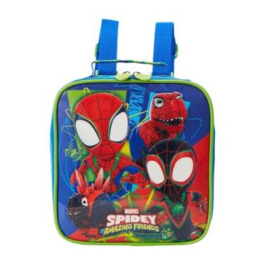 Imagem de Lancheira Escolar Merendeira Menino Térmica Spidey Marvel