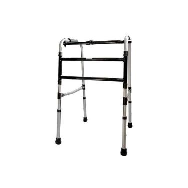 Imagem de Andador Articulado e Dobravel Aluminio Dilepe DB009, PRATA