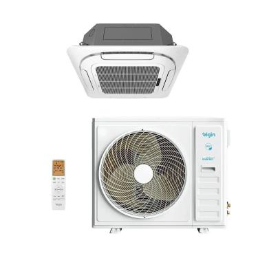 Imagem de Ar Condicionado 57000 Btus Split Cassete 4 Vias Inverter Elgin Frio Wifi 220v
