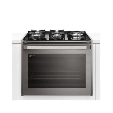 Imagem de Fogão Electrolux FE5EC de Embutir PerfectCook360 Vaporbake 5 Queimadores Cinza 110V 33051FBA185