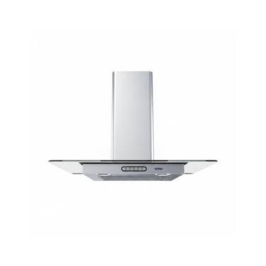 Imagem de Coifa de Parede Fogatti Vidro Reto Duto Slim 75cm Inox com Led Exaustor e Depurador 220V
