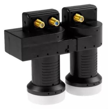 Imagem de Kit Lnb Carona 2x1 Com Regulagem Banda Ku HD 4k Universal ultra 3 said