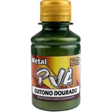 Imagem de Tinta PVA Metal True Colors 7985 Outono Dourado 100 ml - Efeito Metáli
