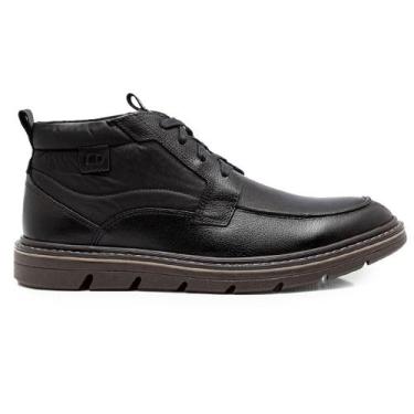 Imagem de Bota Masculina Democrata Jeff Preto - 604104, 41, Preto