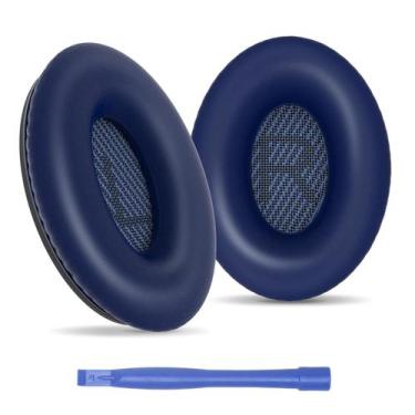 Imagem de Almofadas de ouvido LTGEM para Bose QC35 e QC35 II, azul, espuma macia