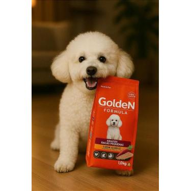 Imagem de Ração Golden Fórmula Cães Mini Carne e Arroz 1kg - Alimento Premium pa