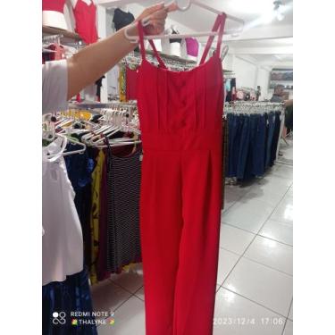 Imagem de Macacão social - Pamela , Vermelho, M