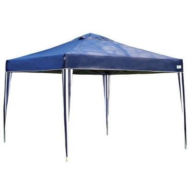 Imagem de Tenda Praia Sanfonada 3x3 Mor X-flex Articulada prova d'água, Azul, 3x