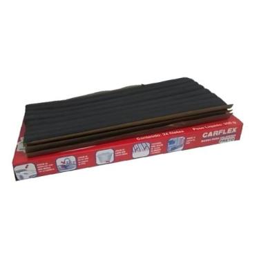 Imagem de Massa PRETA Calafetar CARFLEX 24 Filetes 350g - 51412