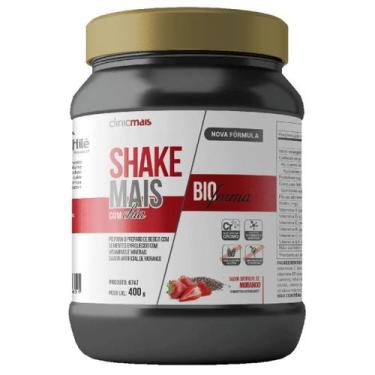 Imagem de ShakeMais de Chia Sabor Morango 400g - Clinicmais, Brasil, Morango