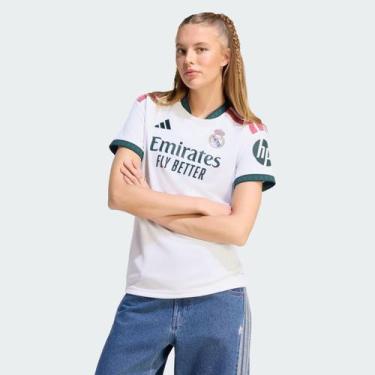 Imagem de Camisa Adidas Real Madrid Home 2027 Feminina, PP