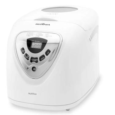 Imagem de Panificadora Elétrica Britânia Multipane 12 Programas Antiaderente 550W Branco 110V