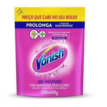 Imagem de Tira Manchas Vanish Líquido Sem Cloro Multiuso Sachê 200ML