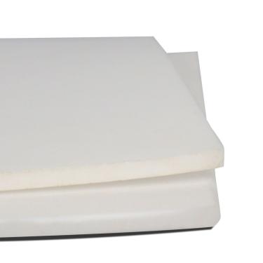 Imagem de Chapa de Teflon Ptfe 1000 X 1000mm 10mm Antiaderente Atóxica Branca Jamo Industrial