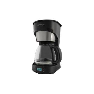 Imagem de Cafeteira Programável Agratto Aroma 38 Xícaras Preto 110V
