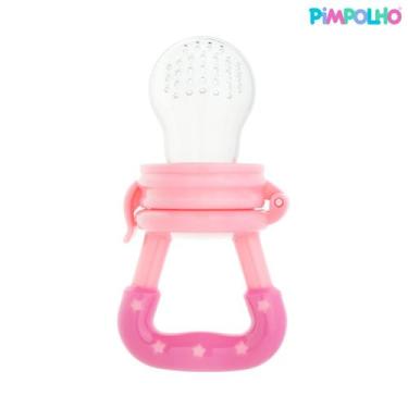 Imagem de Alimentador infantil de silicone pimpolho, Rosa