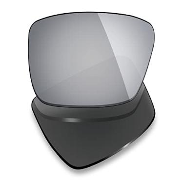 Imagem de Mryok Lentes de substituição polarizadas para espião óptico Cyrus - titânio prata